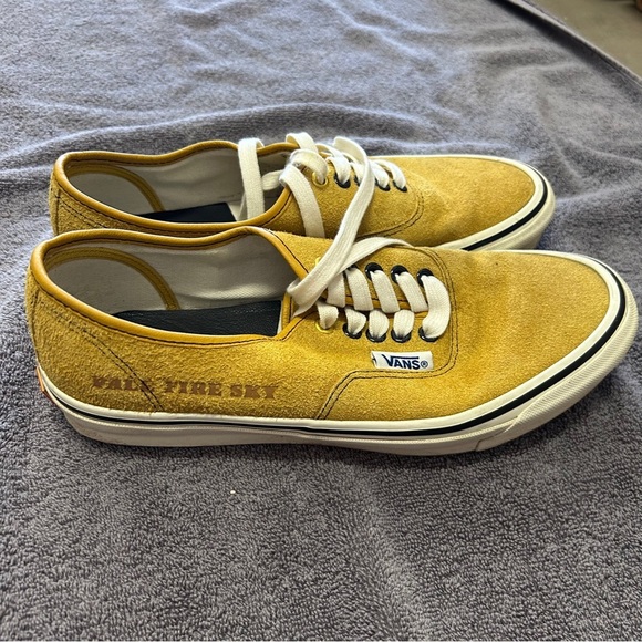 Vans Vault OG Authentic SP LX Julian Klincewicz Suede Nugget Gold Size 9.5 - Picture 9 of 10